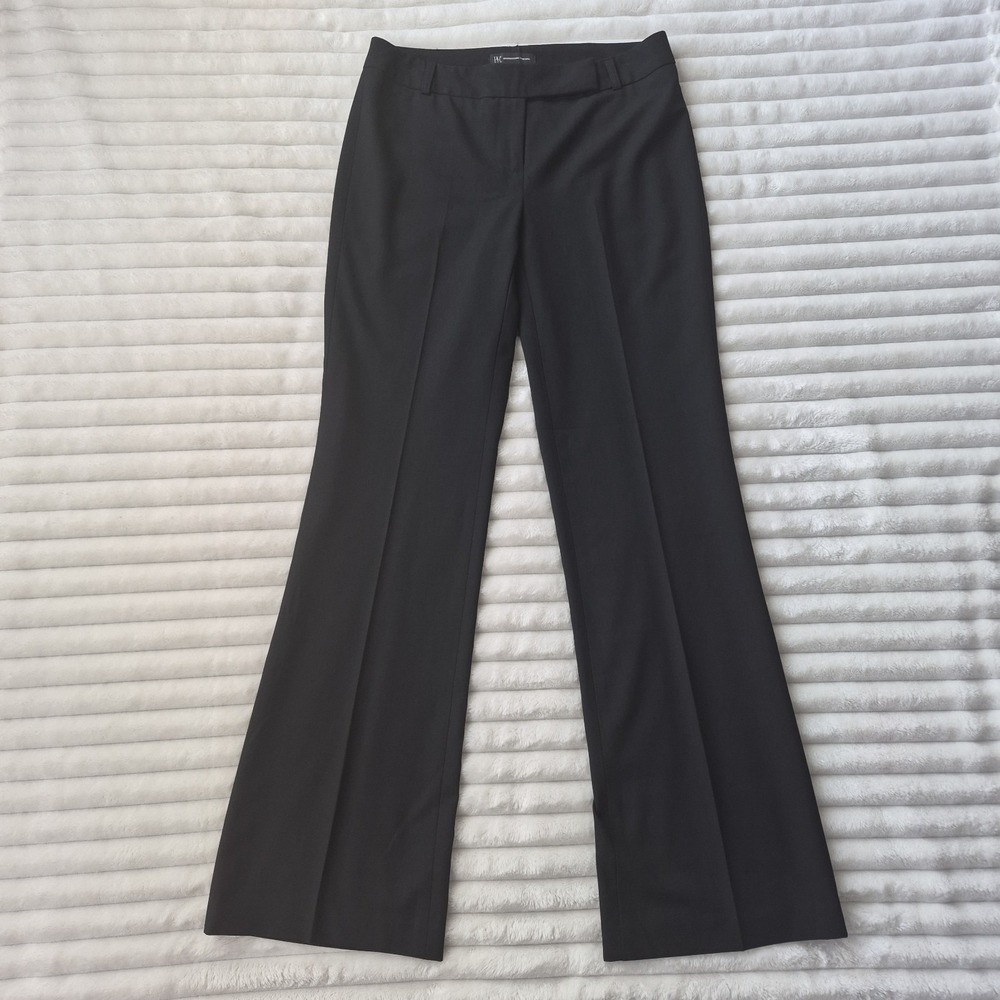 INC International Concepts Womens Dress Pants Sz 2 Black Career Work